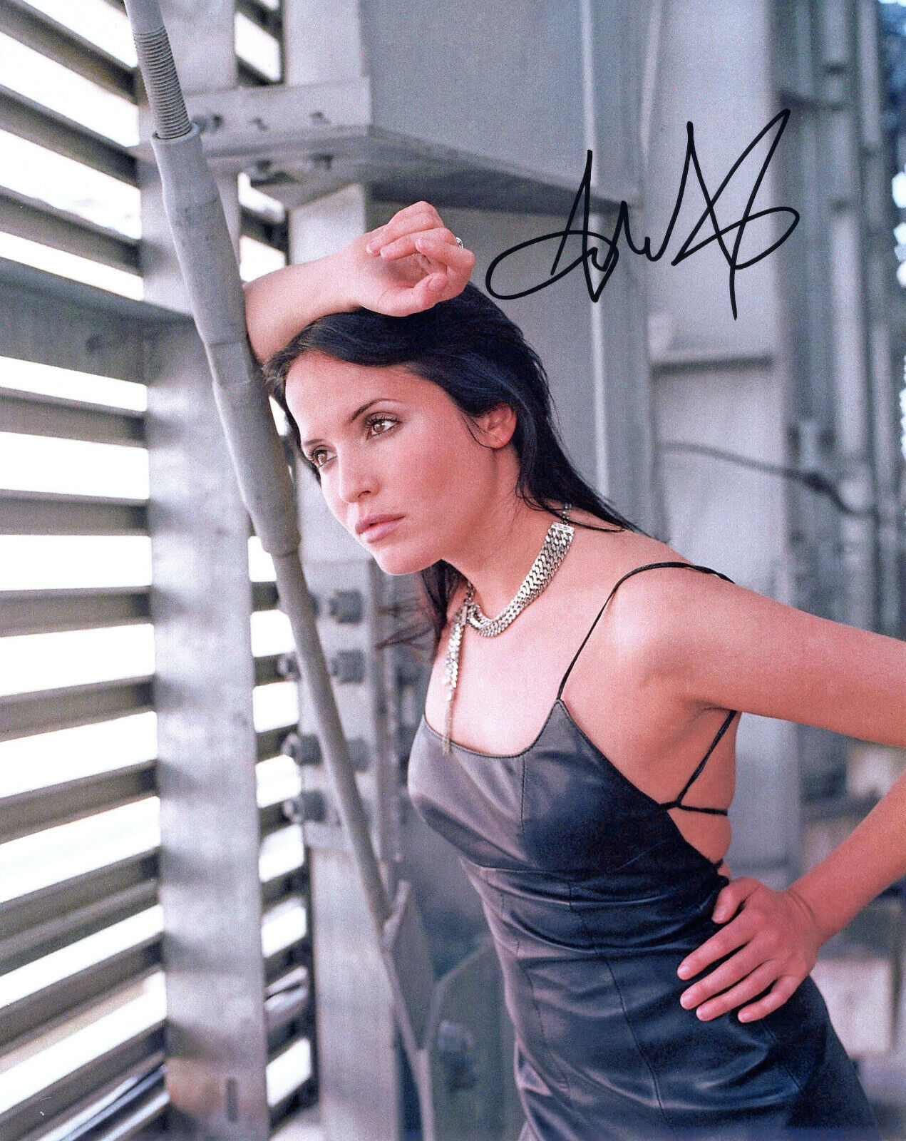 Original Signed Photo Poster painting of Andrea Corr 10x8 + COA