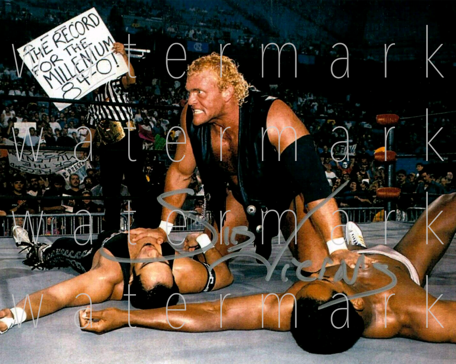 WWE Sid Vicious signed 8X10 print Photo Poster painting picture poster wall art autograph RP