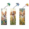 3Pcs Diamond Painting Dog Bookmark Making Kit for Book Lovers