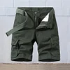 Gioiacombo&trade; Pantaloncini cargo multitasche casual alla moda da uomo