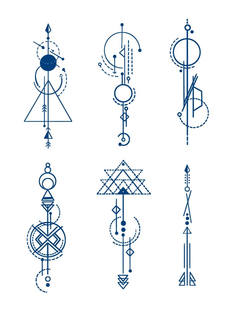 KT1-50 cross-border semi-permanent herbal juice tattoo sticker flower arm clavicle non-reflective simulation tattoo size pattern