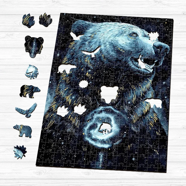 Ericpuzzle™ Ericpuzzle™Earthly Bear Wooden Puzzle
