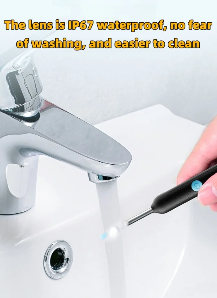 Visual Ear Scoop Endoscope