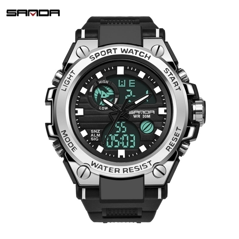 Modern Style Solid Color Electronic Men’s Watches