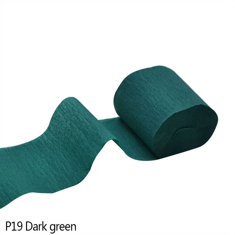 32ft 10m Crepe Paper Streamers DIY Paper Garland Photography Backdrops For Wedding Birthday Party Baby Shower Venue Decoration