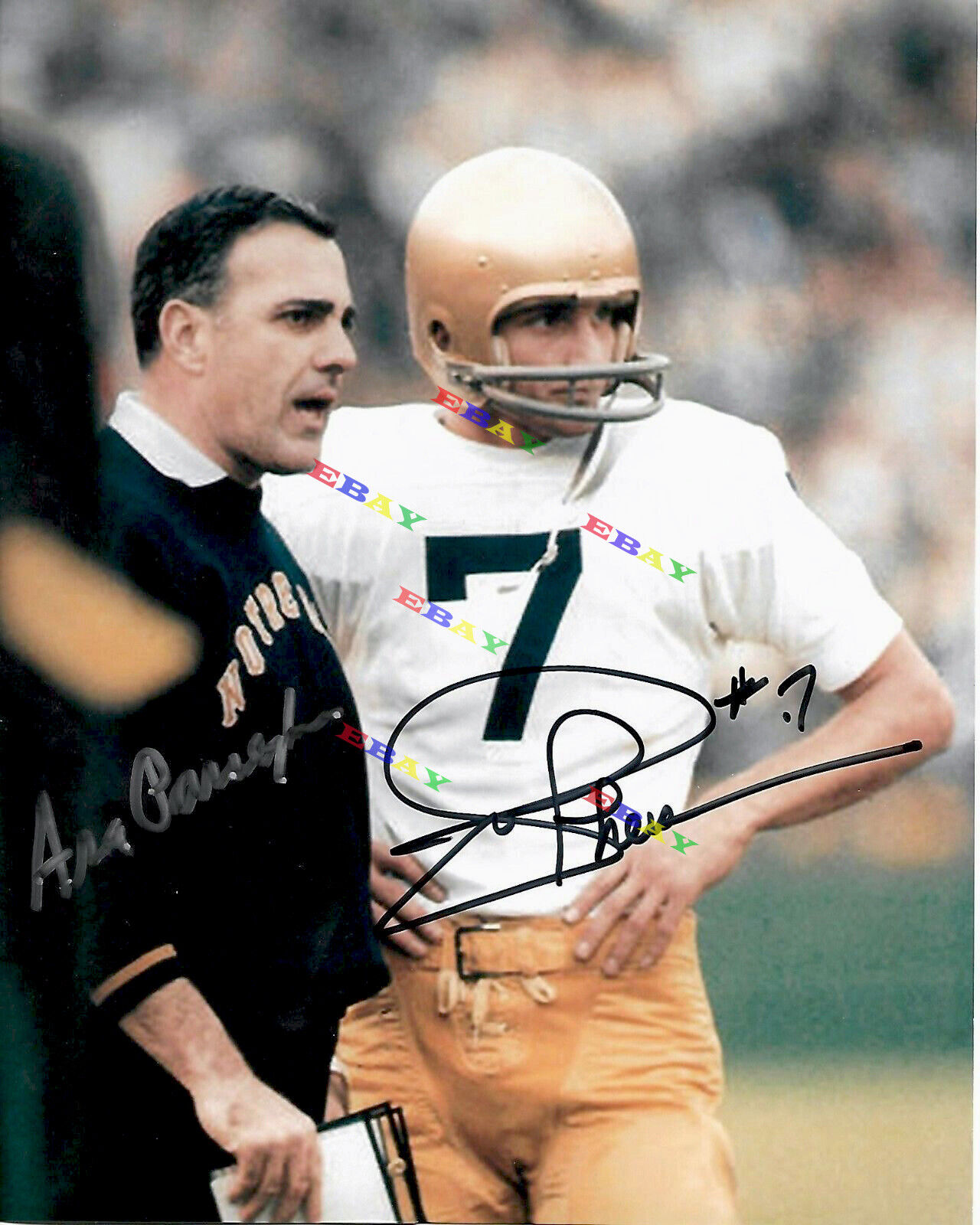 ARA PARSEGHIAN JOE THEISMAN NOTRE DAME Signed Autographed 8x10 Photo Poster painting Reprint