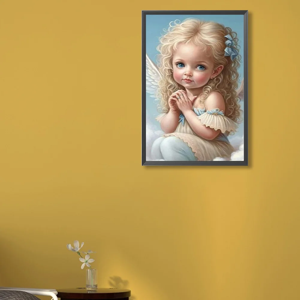 Full Square Diamond Painting 25*35cm - Angel Baby