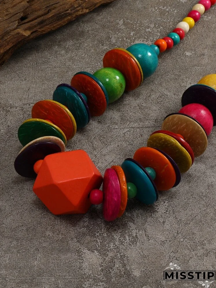 Colorful Beaded Necklace