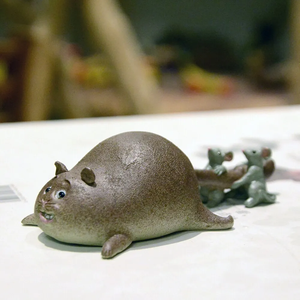 Everyday Collection Cute Animal figurine Fairy Garden Home Decoration Mini Cat Statuette Desktop Decor Girl gifts