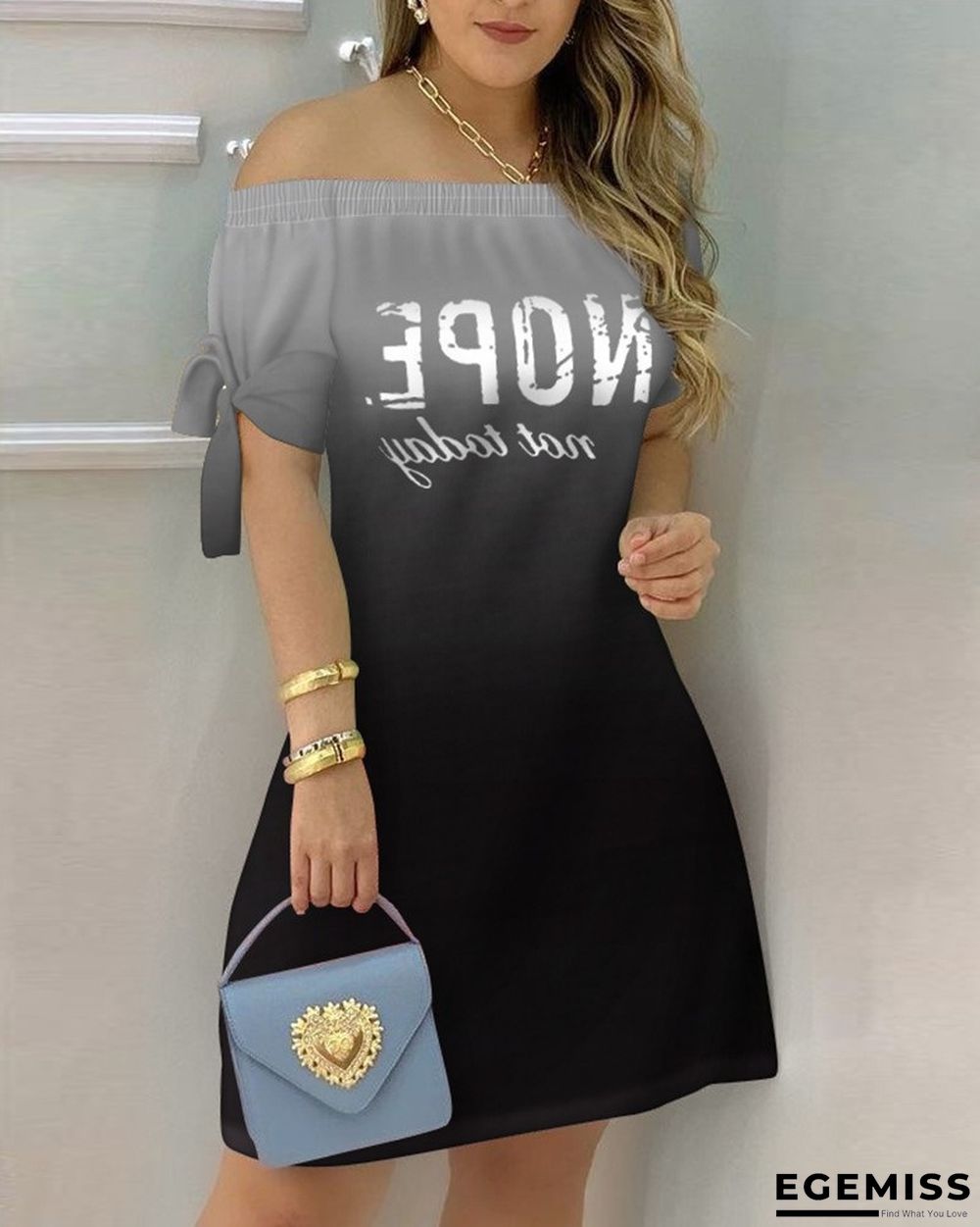 Fashion Sexy Women's Printed Dress | EGEMISS