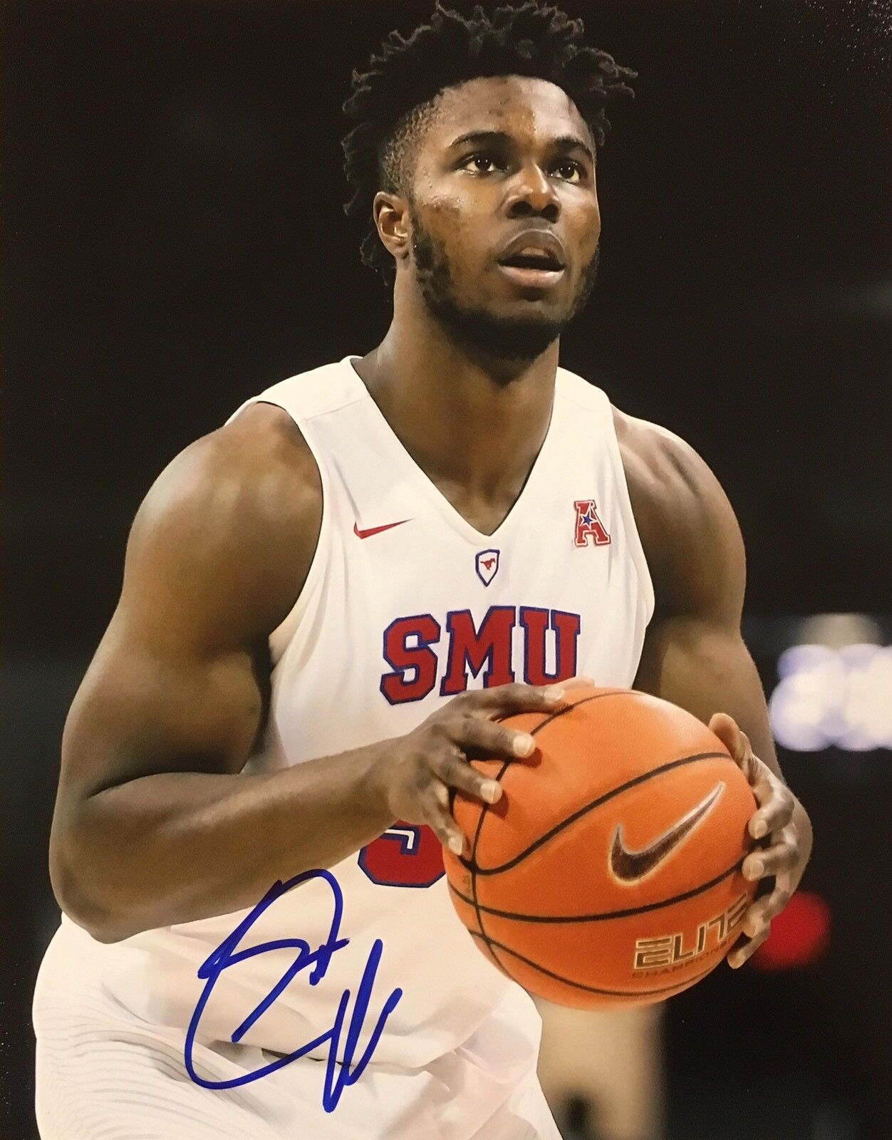 WITH PROOF! SEMI OJELEYE Signed Autographed 8x10 Photo Poster painting Boston Celtics SMU