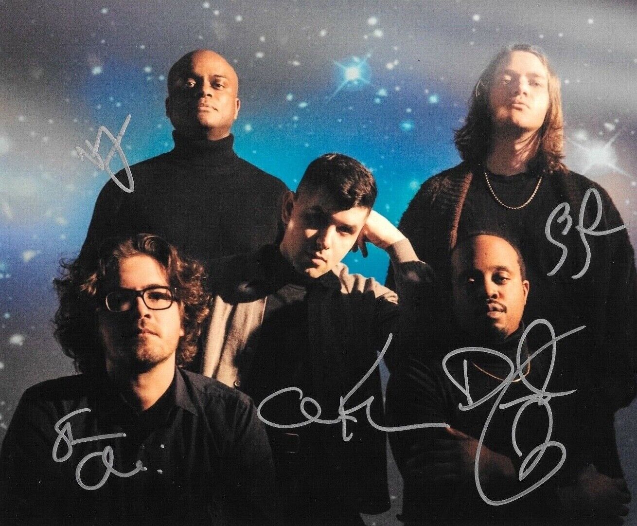 * DURAND JONES & THE INDICATIONS * signed 8x10 Photo Poster painting * IS IT ANY WONDER? * 2