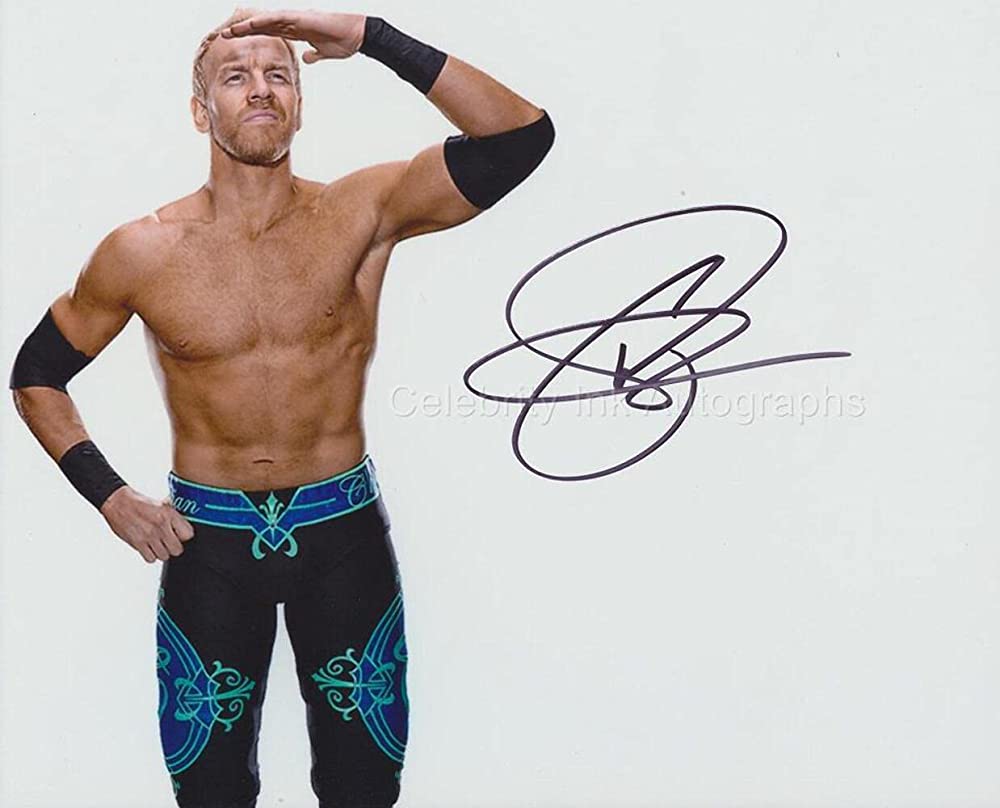 CHRISTIAN aka William Jason Reso - WWE/TNA Wrestler GENUINE AUTOGRAPH