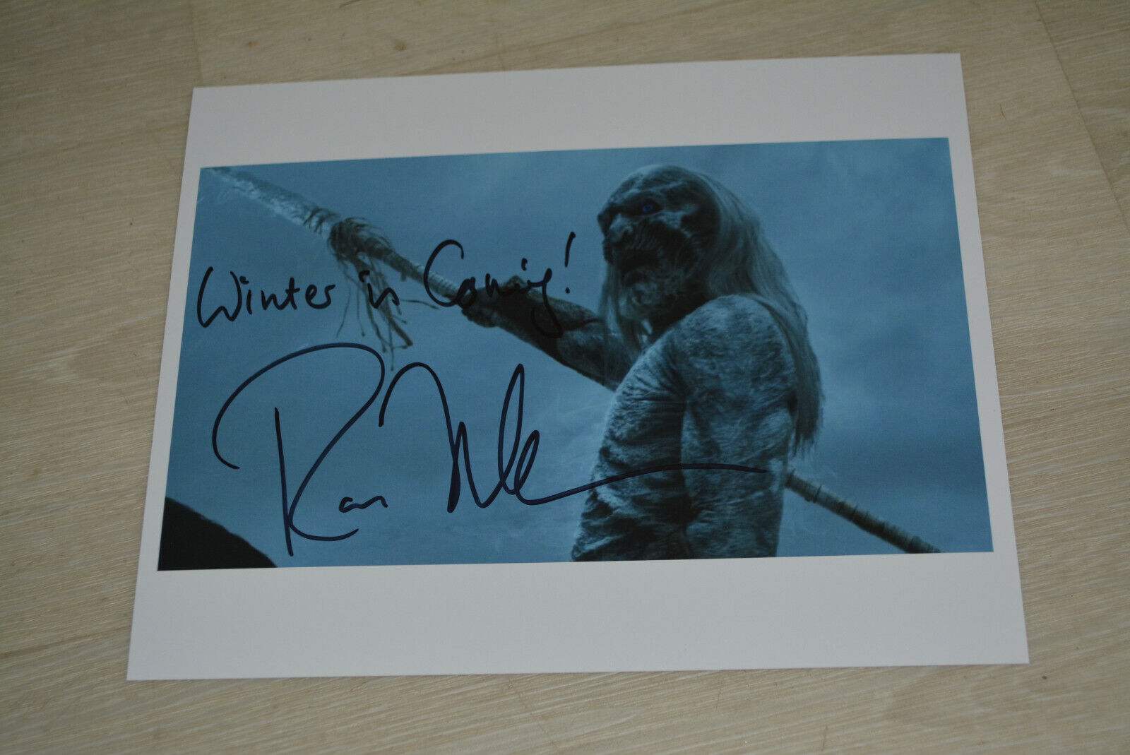 ROSS MULLAN signed autograph In Person 8x10 20x25 cm GAME OF THRONES