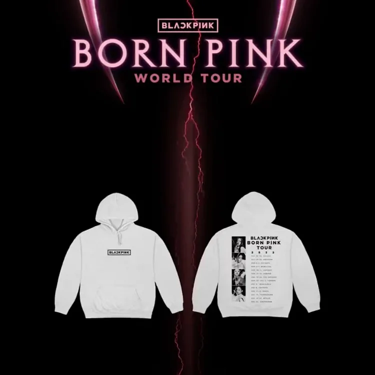 BLACKPINK World Tour Born Pink in Dallas Photo Hoodie