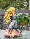 1/6 & 1/4 Scale Super Saiyan 3 Gotenks - Dragon Ball Resin Statue - Wodefa Studio