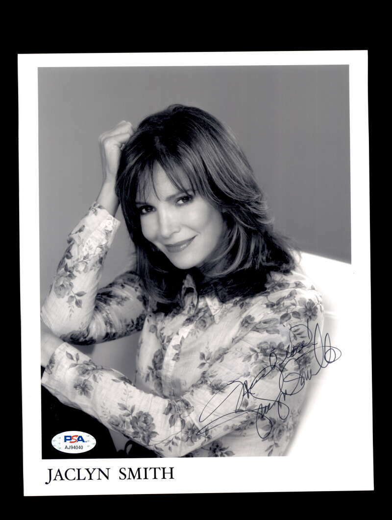 Jaclyn Smith PSA DNA Coa Signed 8x10 Photo Poster painting Autograph 1.00