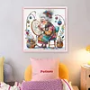 Weird Sewing Granny-11CT Stamped Cross Stitch 40*40cm/15.75*15.75in tapestrymarket