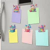 6Pcs Diamond Painting Acrylic Cupcake Sticky Clips for Poster Photo Light