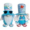 2Pcs Beach Gnomes Plush Cute Shelf Sitters with Weighted Base for Birthday Gifts