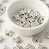Electroplate Silver Acrylic Beads DIY Jewelry Accessories