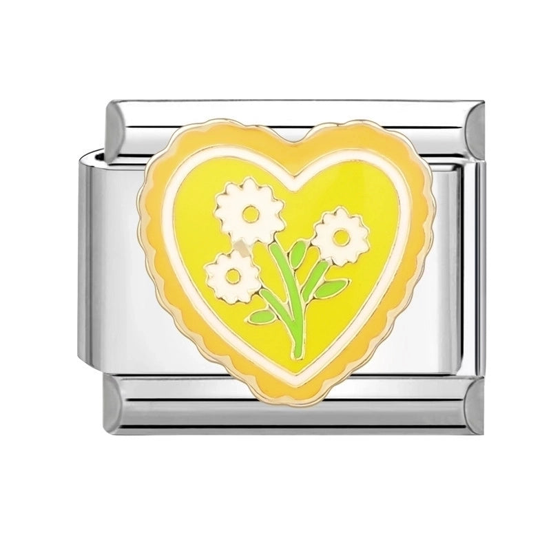 Italian Module Handmade Creative Cartoon Dripping DIY Light Luxury Personalized Fashionable  Bracelet Accessories