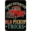 Pickup Trucks Easily - Vintage Metal Signs(8*12Inch) - Vehicle