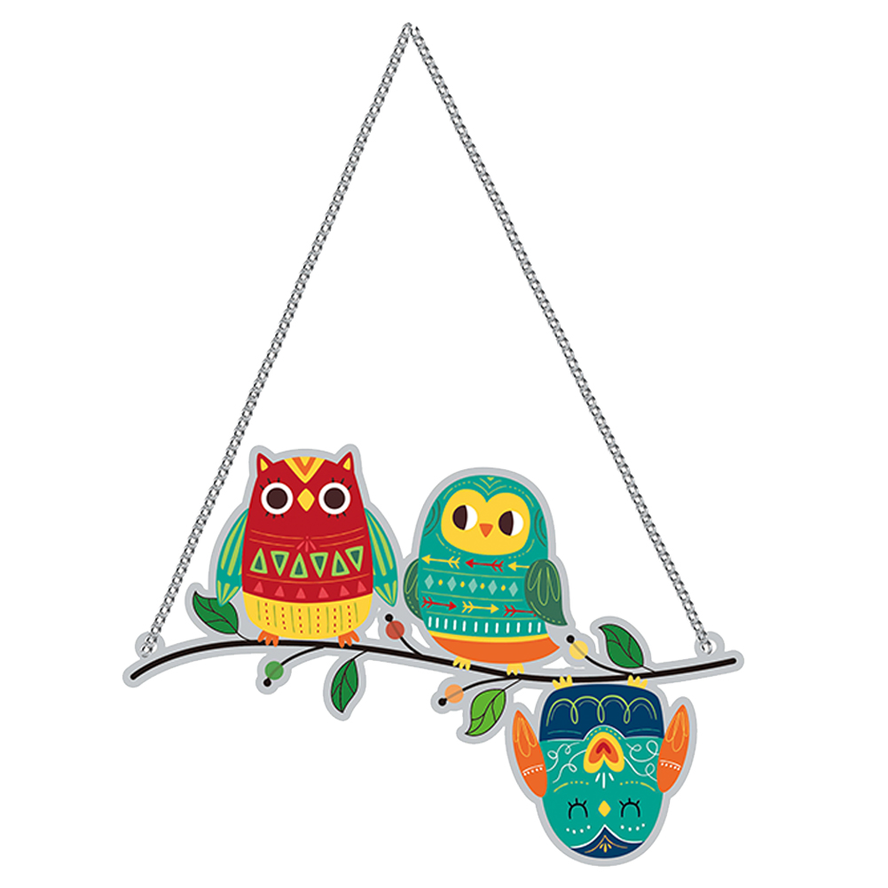 

Three Owl Acrylic - 5D DIY Craft Pendant, 501 Original
