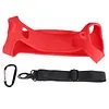 Silicone Case Fit for JBL Charge 6 Wireless BT Speakers Travel Carrying Sleeve with Carabiner and Shoulder Strap Protective Soft Skin