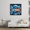 Whale-14CT Counted Cross Stitch 40*40cm/15.75*15.75in tapestrymarket