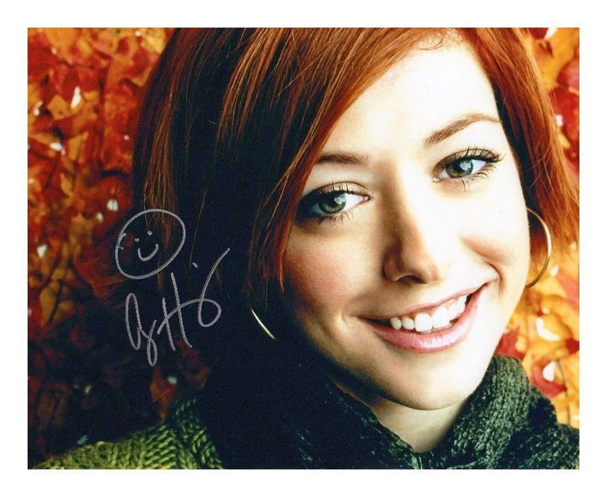 ALYSON HANNIGAN AUTOGRAPHED SIGNED A4 PP POSTER Photo Poster painting PRINT 1