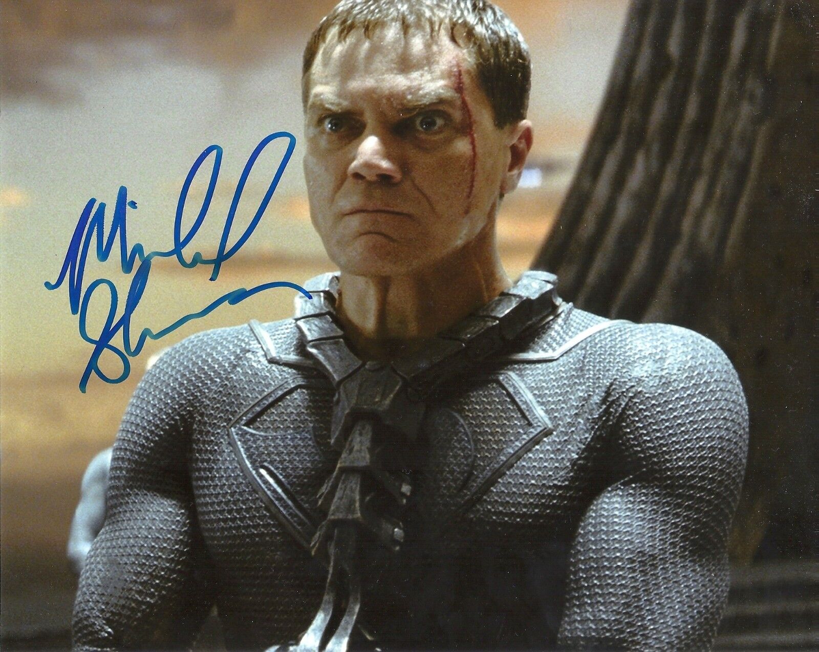 MICHAEL SHANNON 'MAN OF STEEL' GENERAL ZOD SIGNED 8X10 PICTURE 6 *COA