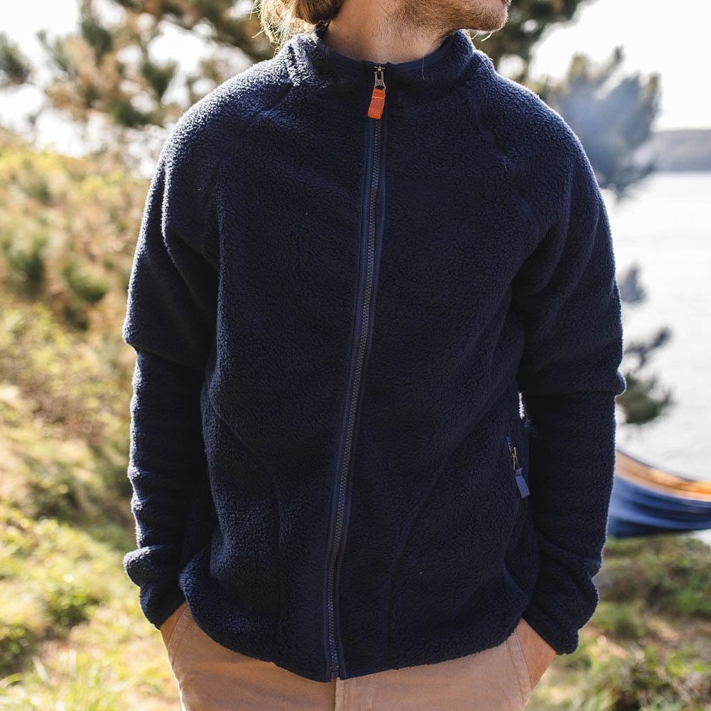 Men's Outdoor Warm Fleece Sweater Jacket
