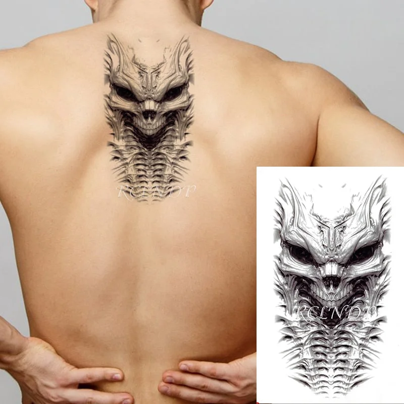 Waterproof Temporary Tattoo Sticker Arabic Letter Heart Love Pattern Personality Fake Tatoo Flash Tatto for Girl Women Men