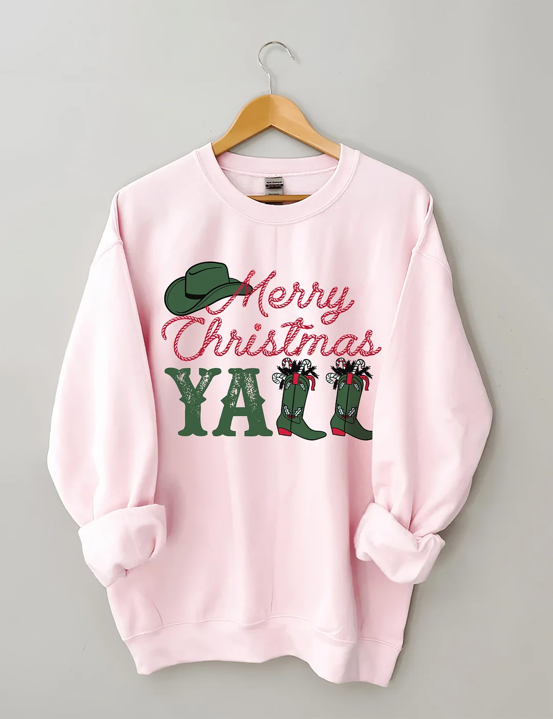 Cowboy Merry Christmas Sweatshirt