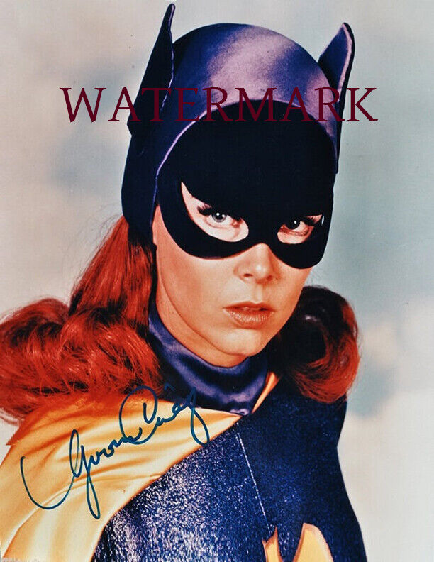 Yvonne Craig - Batgirl - Autographed Signed 8 x 10 Photo Poster painting Reprint