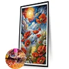 Diamond Painting-Round AB Drill Poppy(75*45CM)