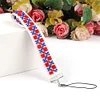 Bead Embroiderys - Grid Beaded Counted Cross Stitch Phone Strap Ornament Kit for Mobile Phone