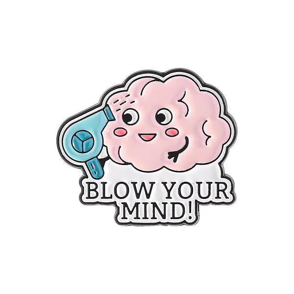 Foto del pin Happy Megaphone Brain