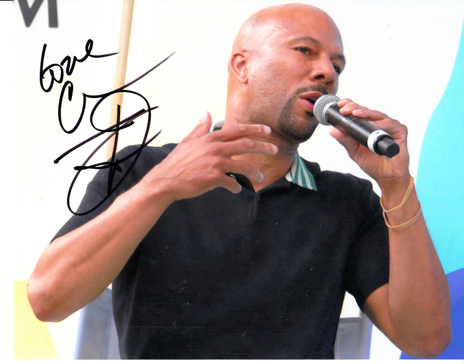 Common Rapper & Actor Signed Autograph 8x10