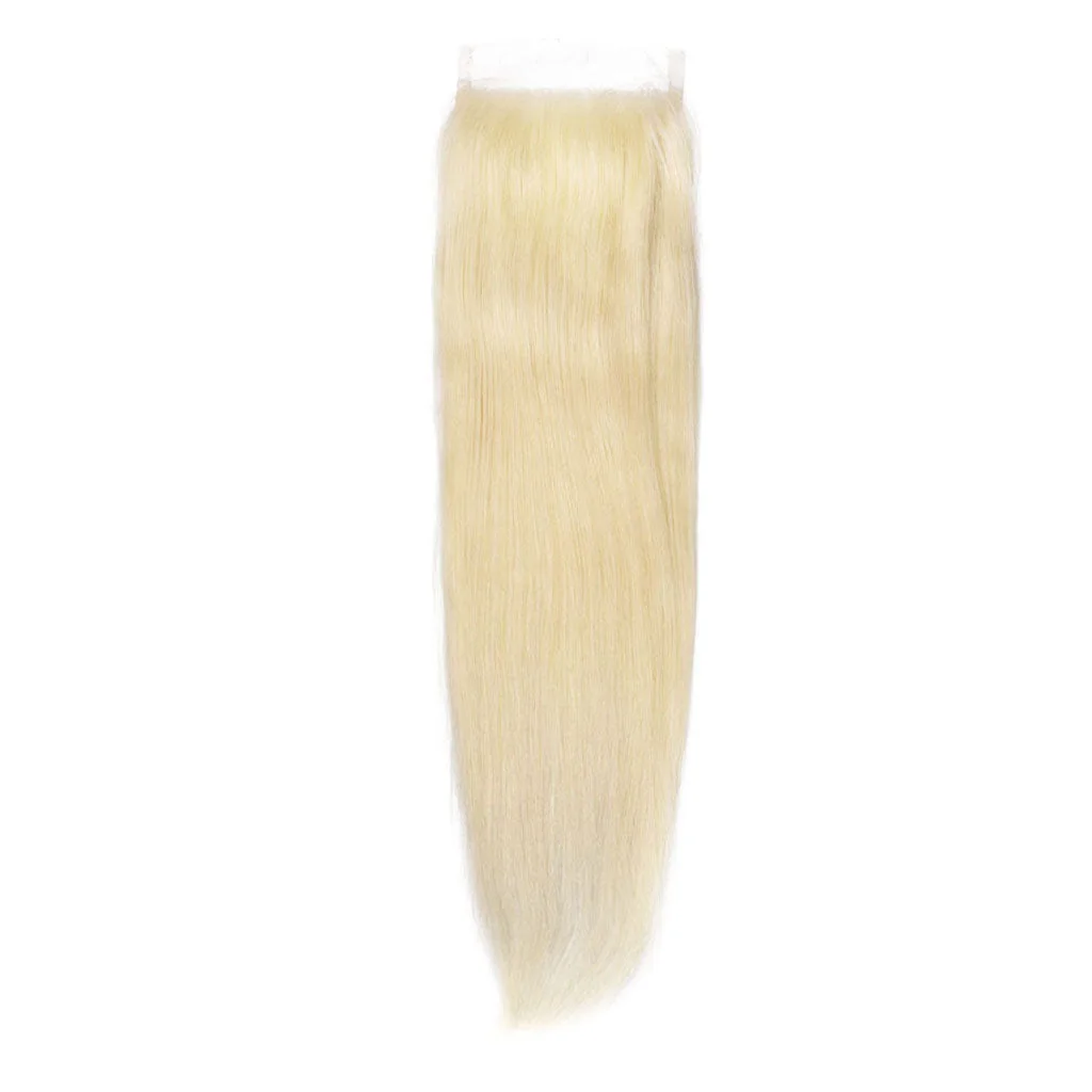 12A Brazilian Straight 613 Blonde Lace Closure