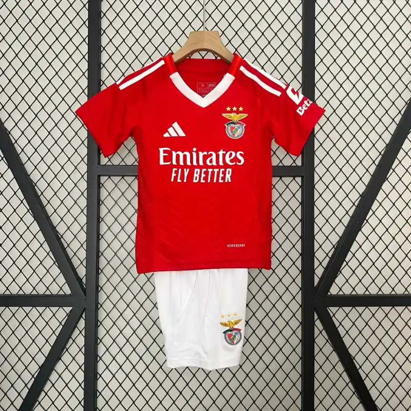 24/25 Kids Benfica Soccer Jersey Home