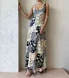 Vintage Victoria Style Printing Maxi Dress