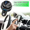 GC16 Car FM Transmitter Bluetooth-compatible Handsfree MP3 Player QC3.0 USB Charger