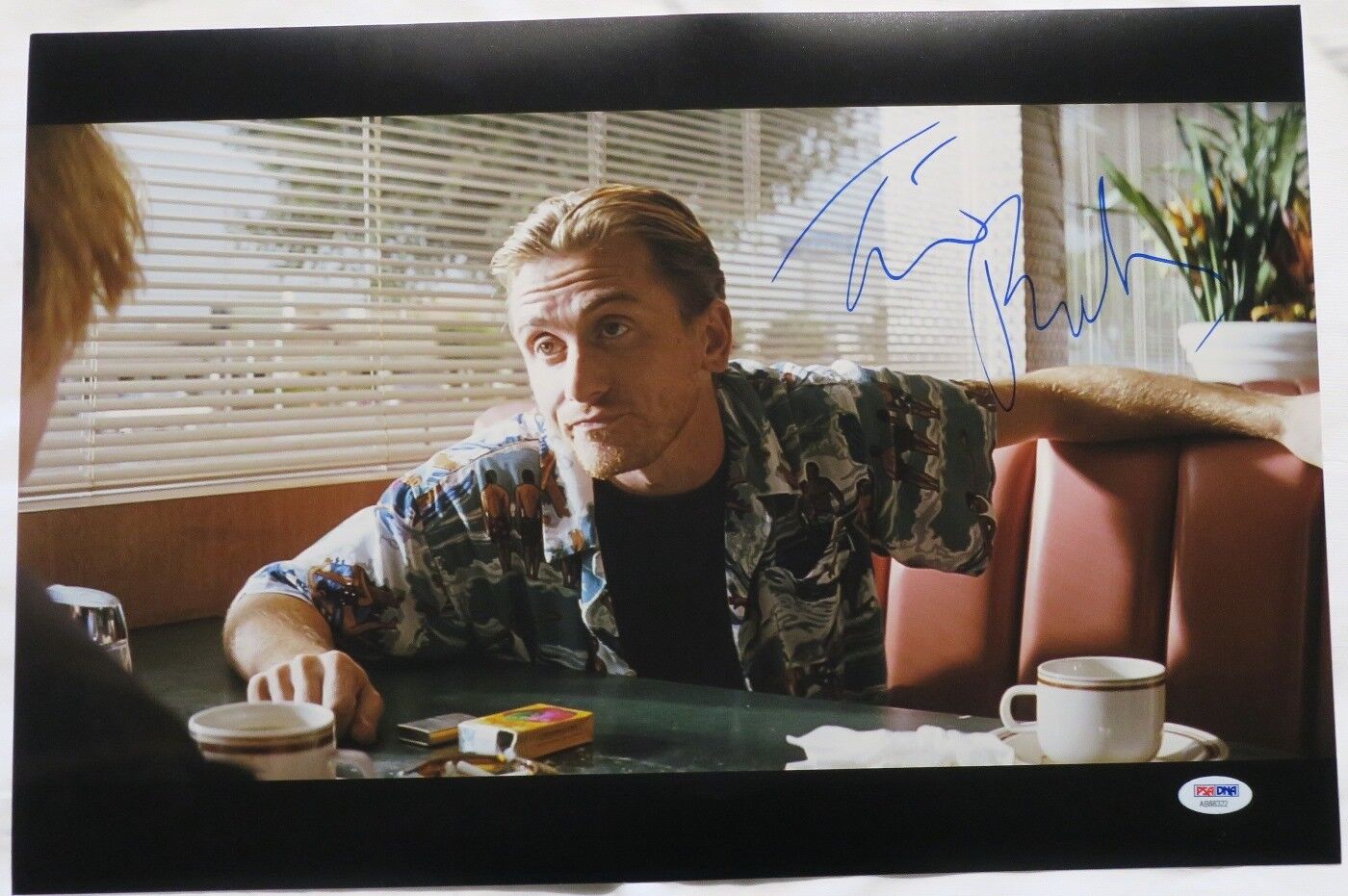 Tim Roth Signed Pulp Fiction Authentic Autographed 12x18 Photo Poster painting PSA/DNA #AB88322