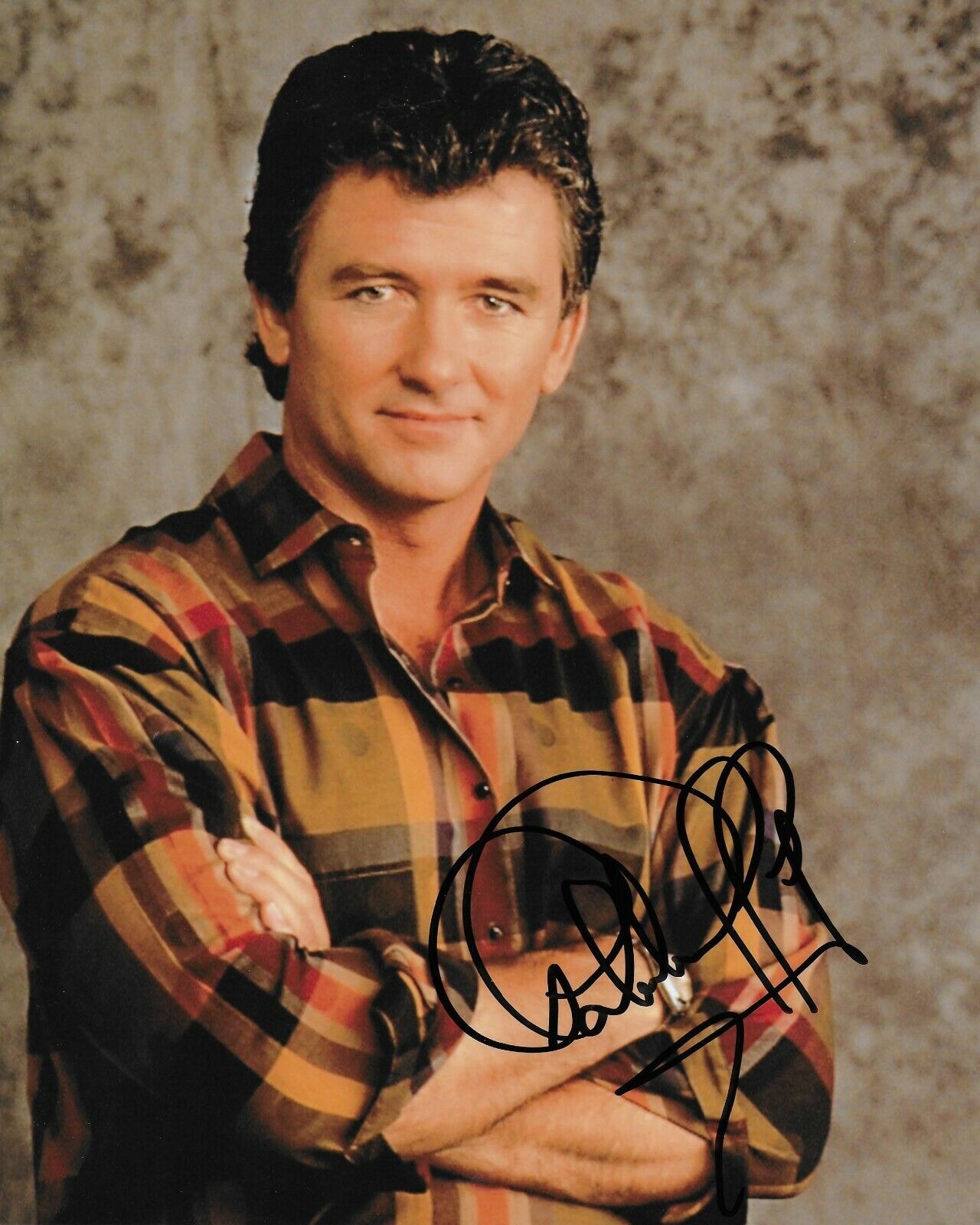 Patrick Duffy Dallas Original Autographed 8X10 Photo Poster painting #18 signed at HollywoodShow