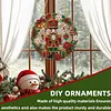Diamond Painting Wreath Ornament Nutcracker Christmas Decor 9.45x9.45in