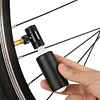 CO2 Bicycle Pump Schrader  Valve Mini Hand Pump for MTB Road Bike (Black)
