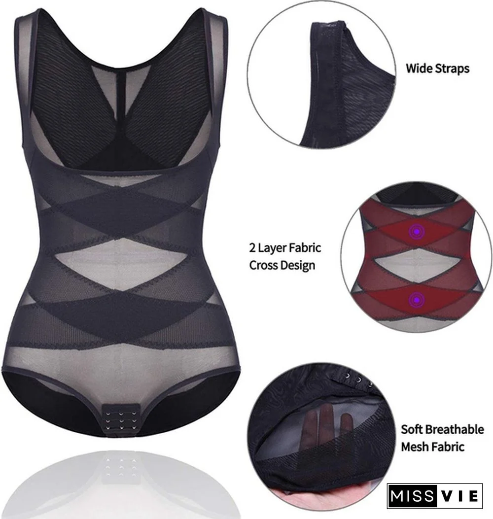 Women Waist Shaper Hip Trainer Body Slimming Tummy Control Shaperwear Fitness Bodysuits Body Health