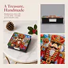 Christmas Nutcracker DIY PU Diamond Painting Note Box 160 Papers Memo Box